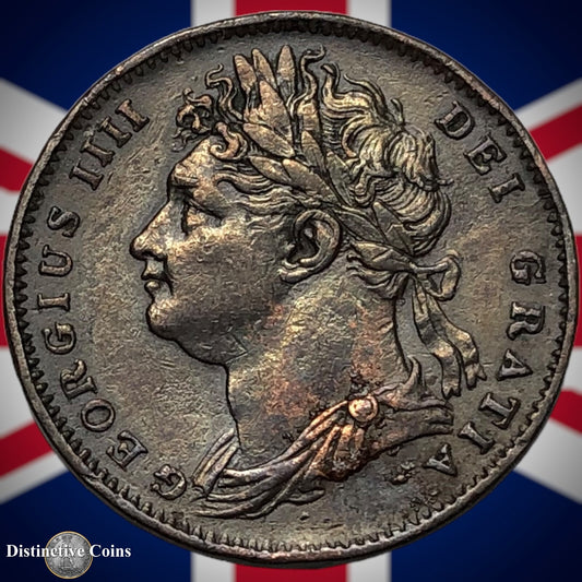 Great Britain 1822 Farthing 1/4d GB3245