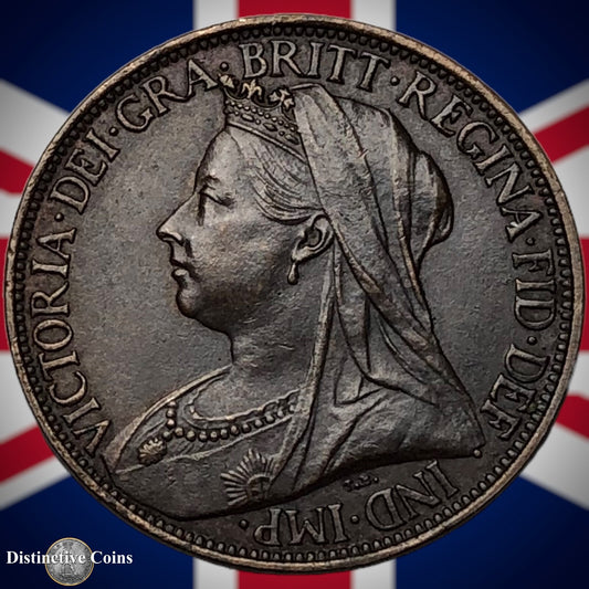 Great Britain 1901 Farthing 1/4d GB4497