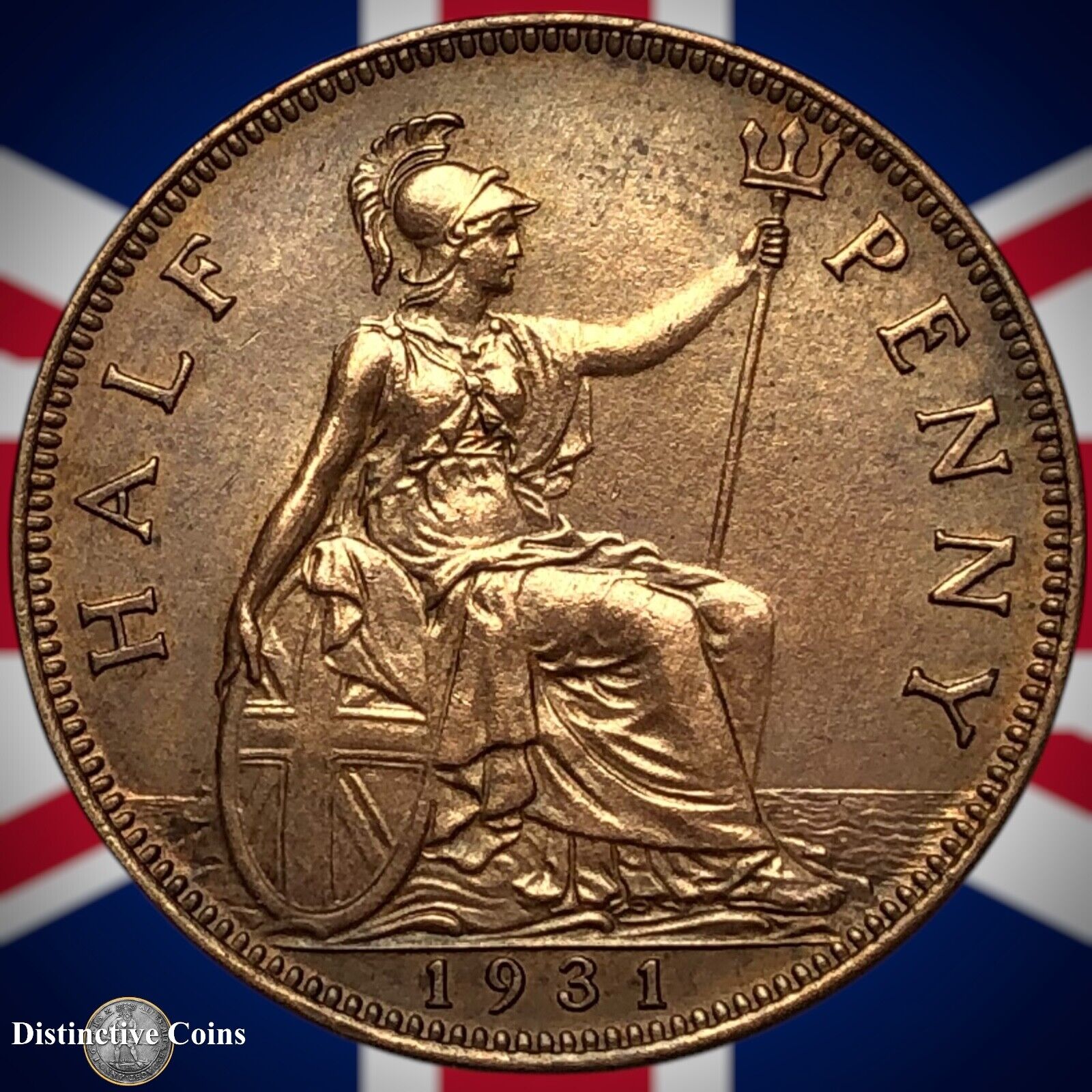 Great Britain 1931 Half Penny 1/2d GB5963