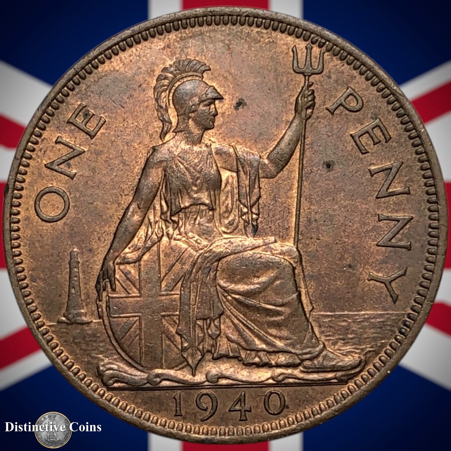 Great Britain 1940 Penny 1d GB7246