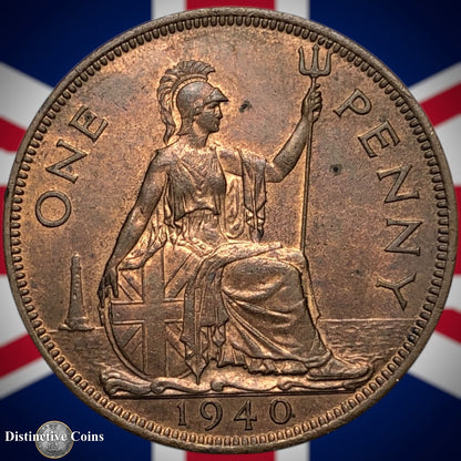 Great Britain 1940 Penny 1d GB7246