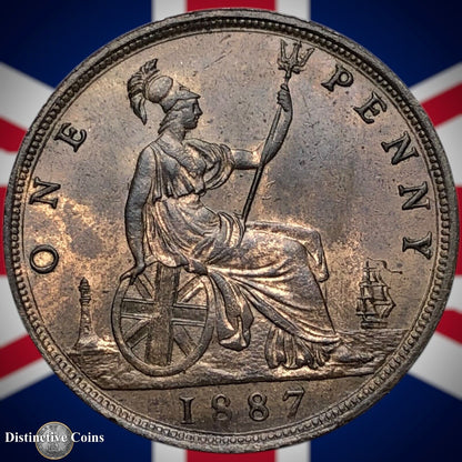 Great Britain 1887 Penny 1d GB6478
