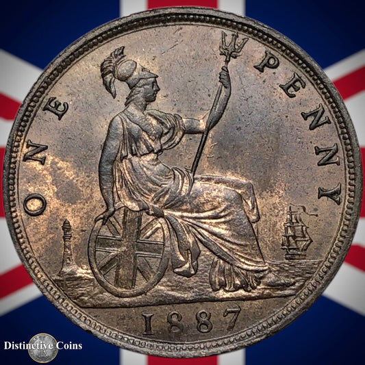Great Britain 1887 Penny 1d GB6478