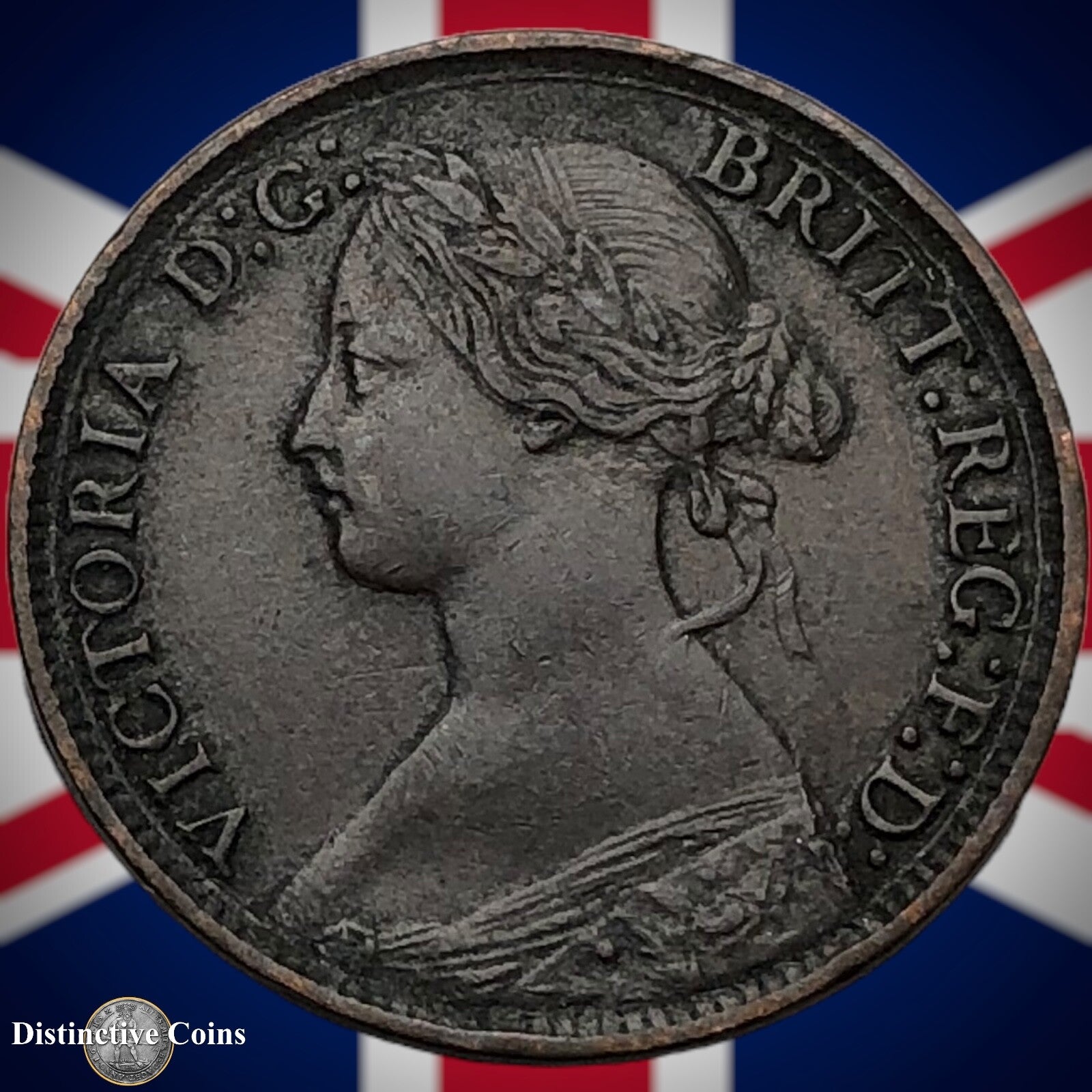 Great Britain 1873 Farthing 1/4d GB3681