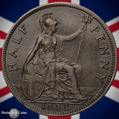 Great Britain 1925 Half Penny 1/2d GB5918