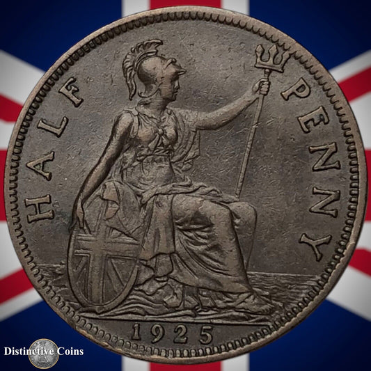 Great Britain 1925 Half Penny 1/2d GB5918