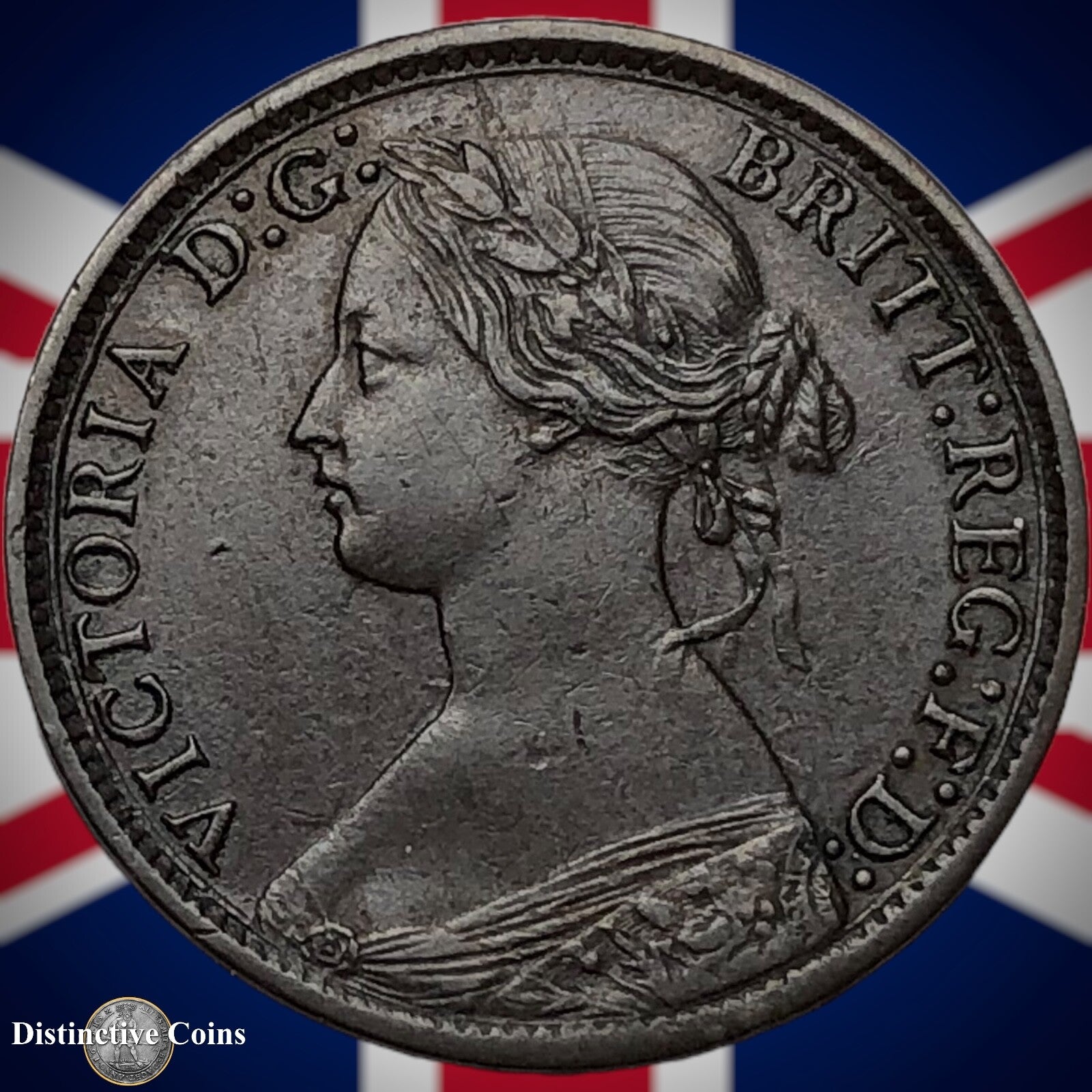 Great Britain 1867 Farthing 1/4d GB3609