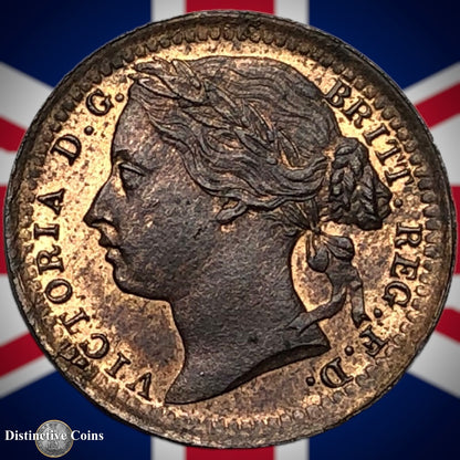 Great Britain 1885 Third Farthing 1/3 Penny GB3031