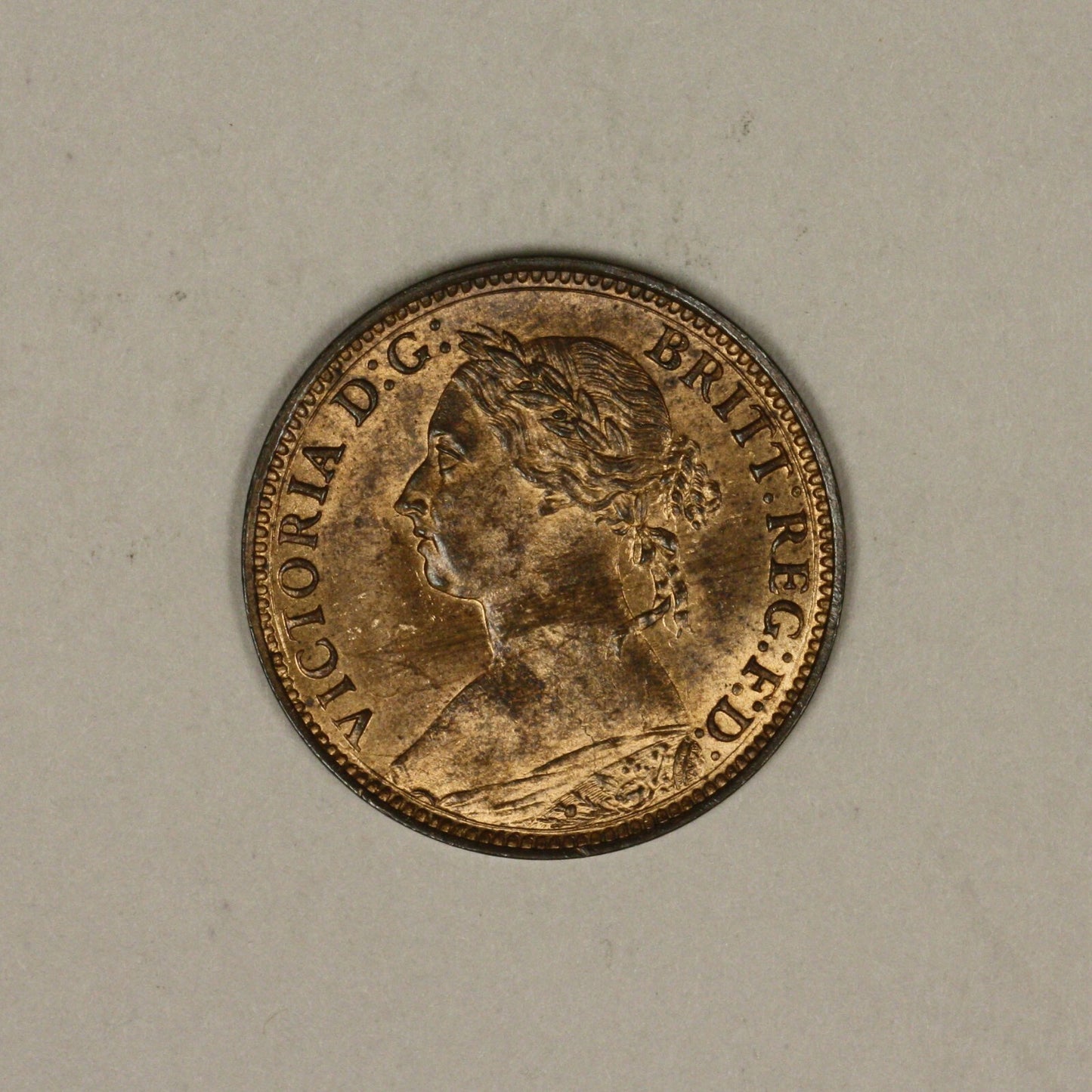 Great Britain 1886 Farthing  