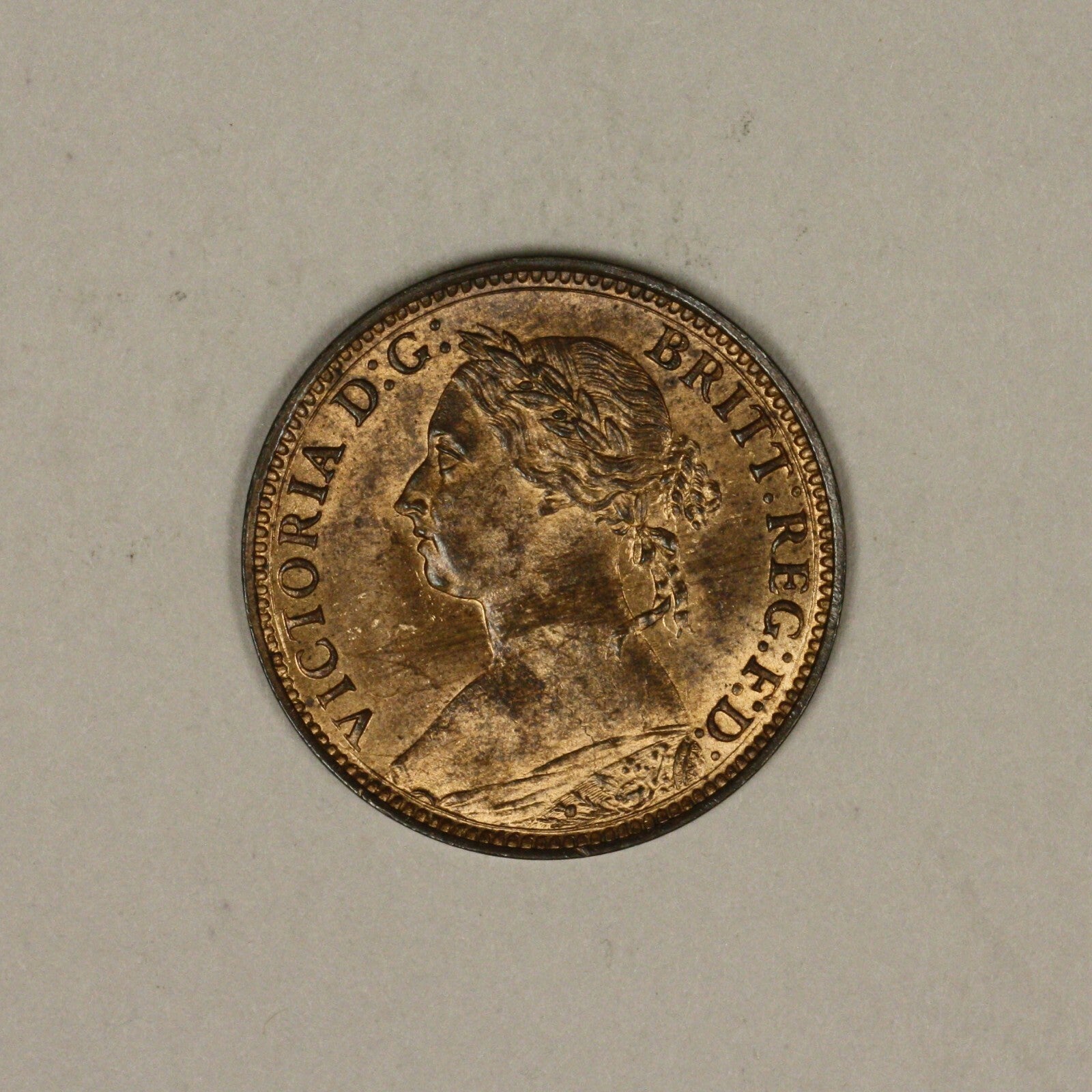 Great Britain 1886 Farthing  