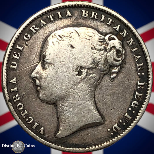 Great Britain 1864 British One Shilling GB0269