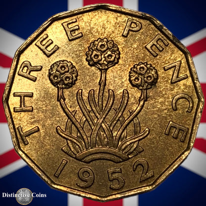 Great Britain 1952 Three Pence GB2509