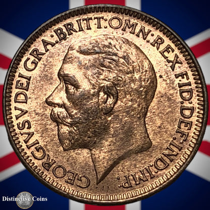 Great Britain 1929 Farthing 1/4d GB4886