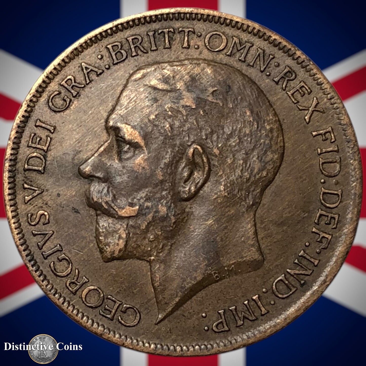 Great Britain 1921 Penny 1d GB6973