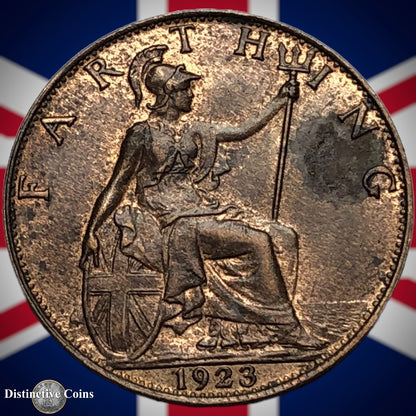 Great Britain 1923 Farthing 1/4d GB4770