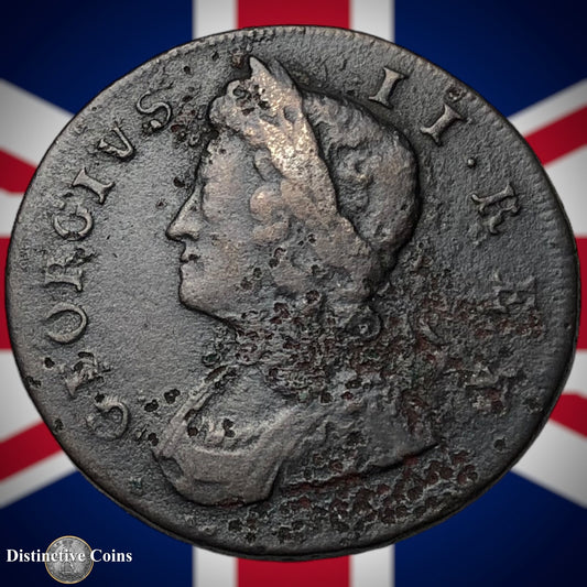 Great Britain 1731 Half Penny 1/2d GB5041