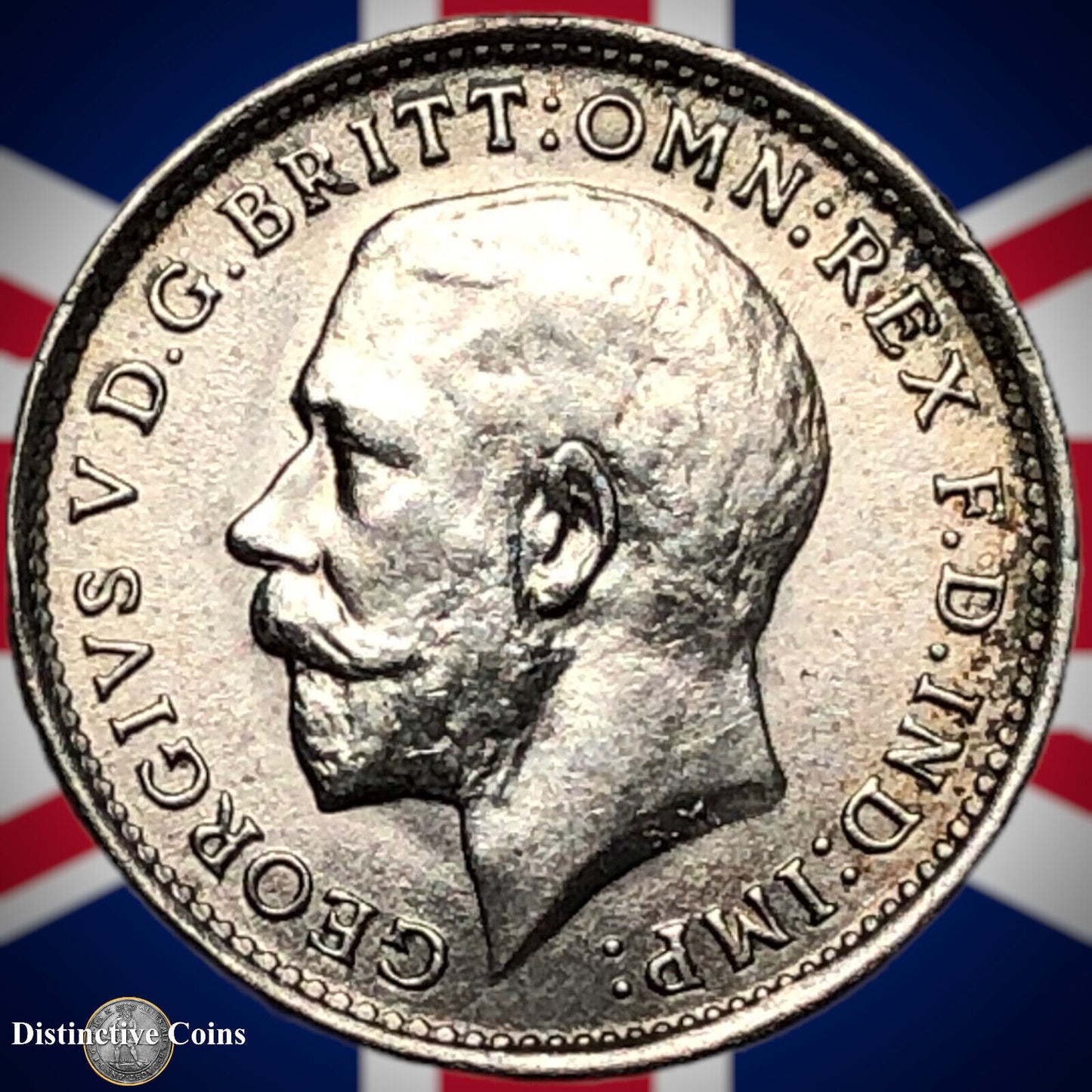 Great Britain 1919 Three Pence GB2186