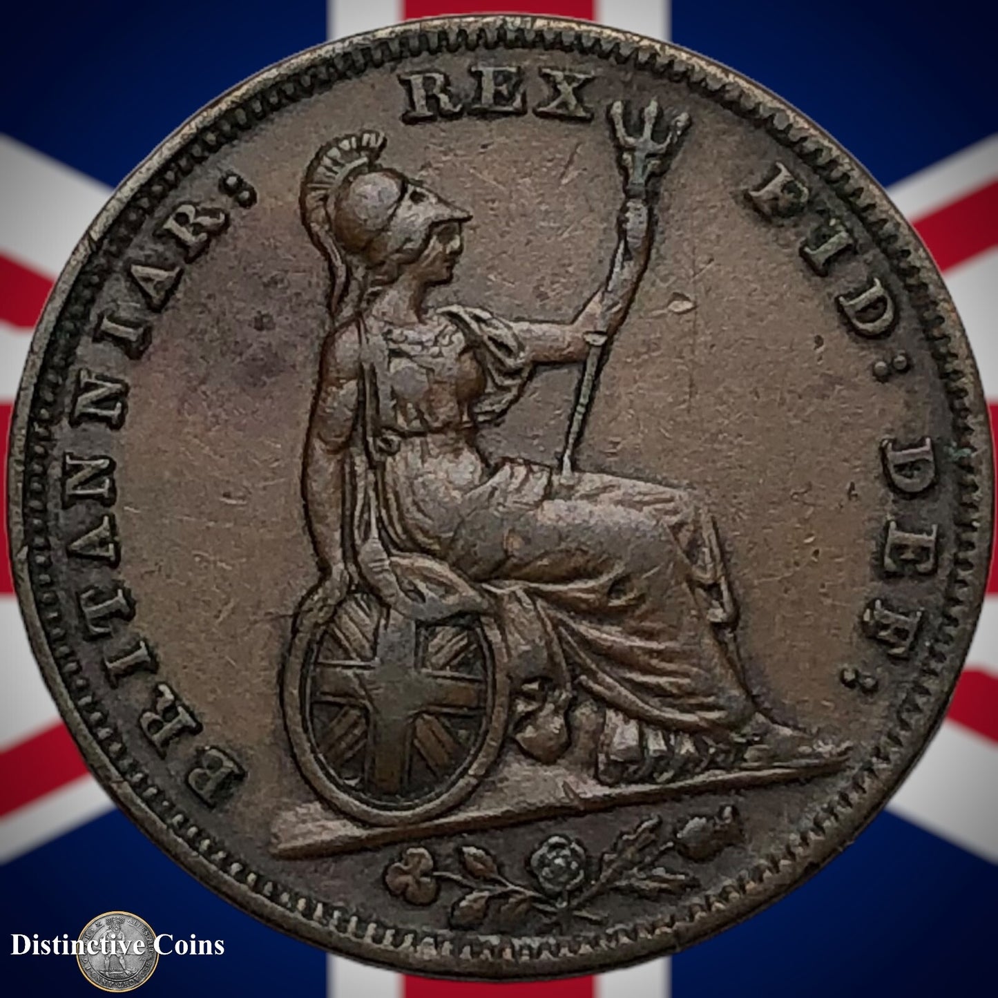 Great Britain 1831 Farthing 1/4d GB3350