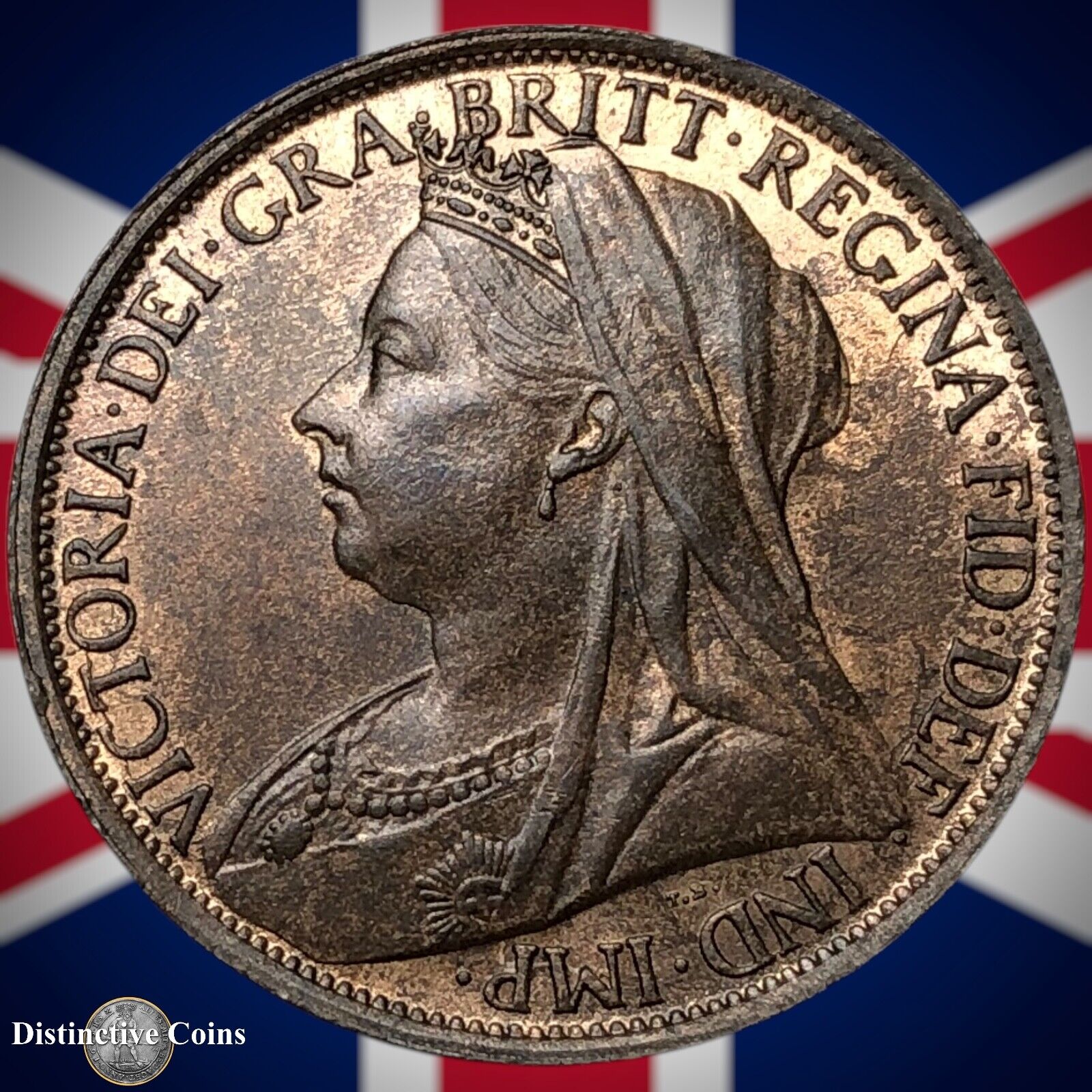 Great Britain 1896 Penny 1d GB6589