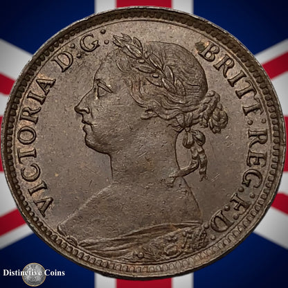 Great Britain 1890 Farthing 1/4d GB4287