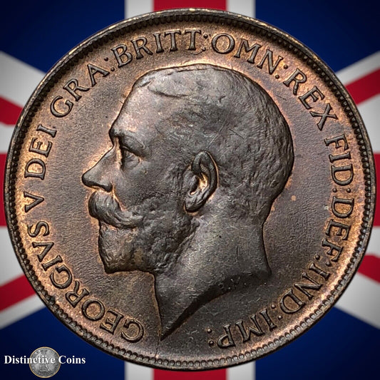 Great Britain 1911 Penny 1d GB6756