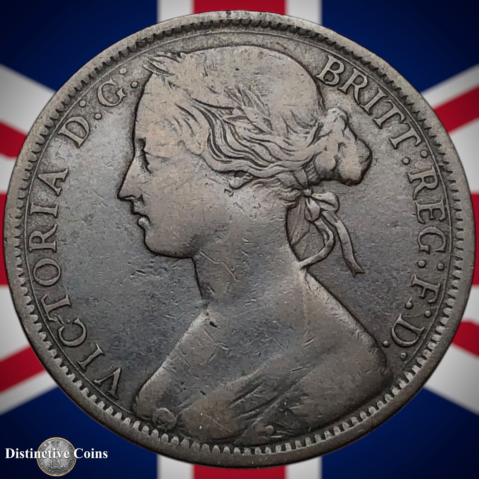 Great Britain 1872 Penny 1d GB6324