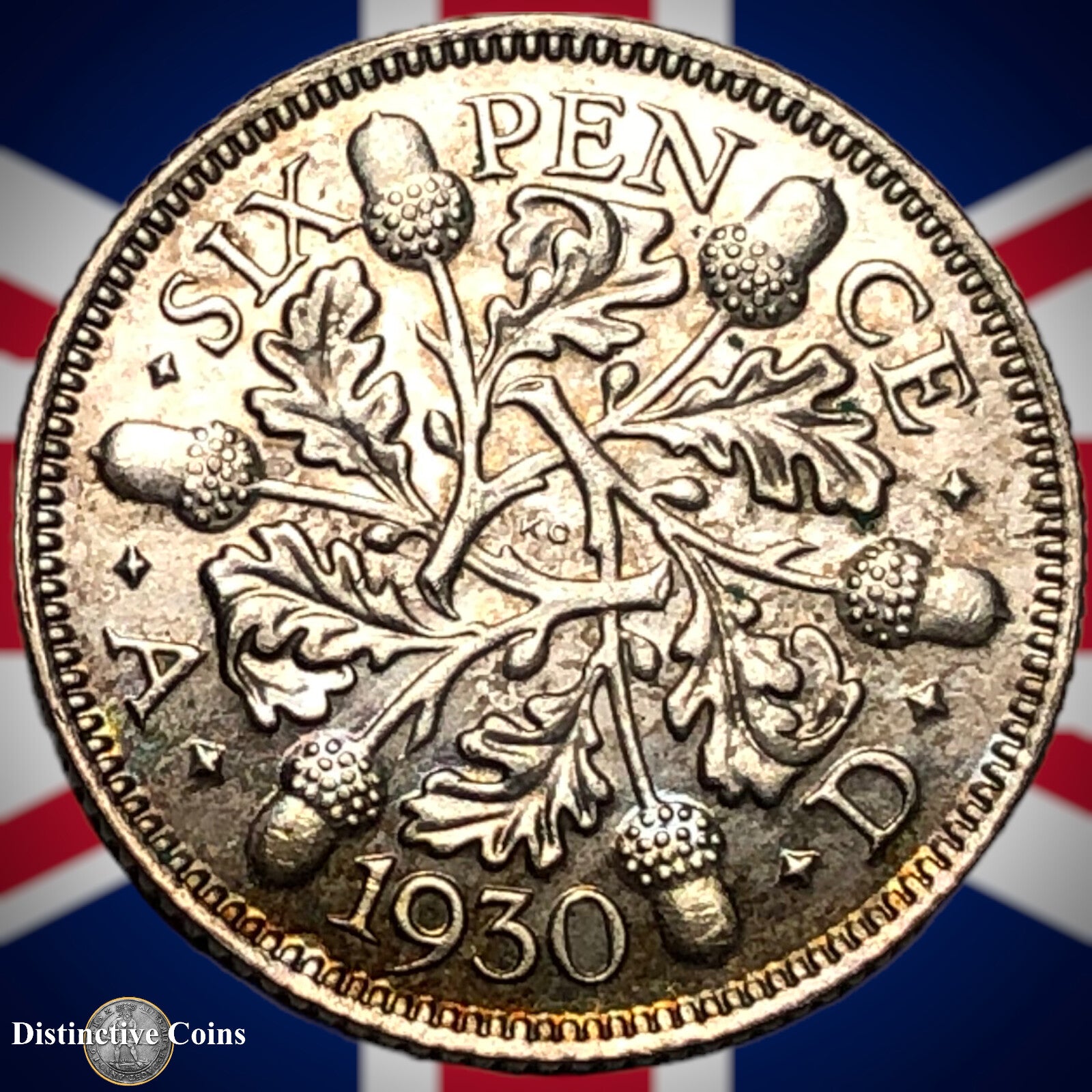 Great Britain 1930 Six Pence GB1696