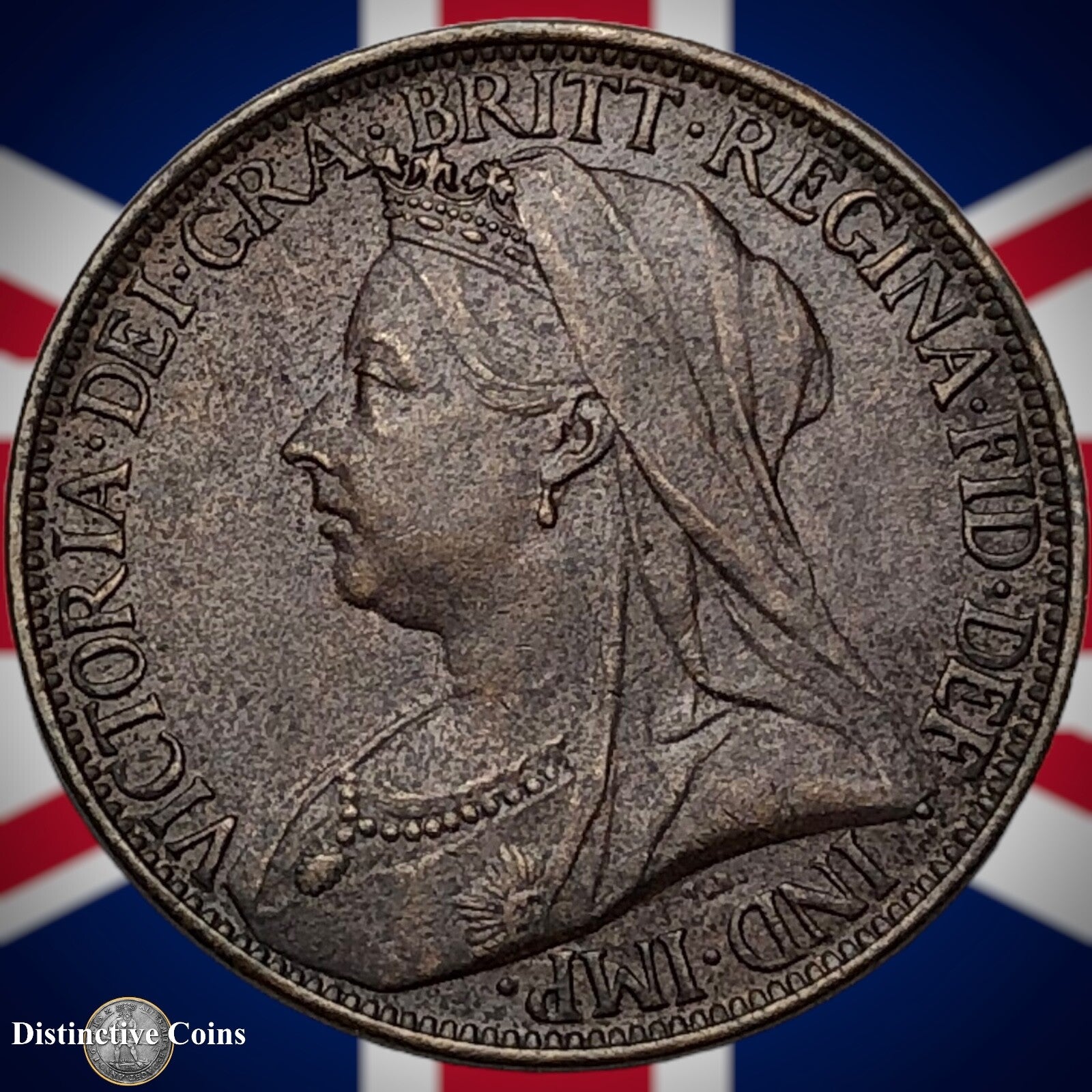 Great Britain 1901 Farthing 1/4d GB4500