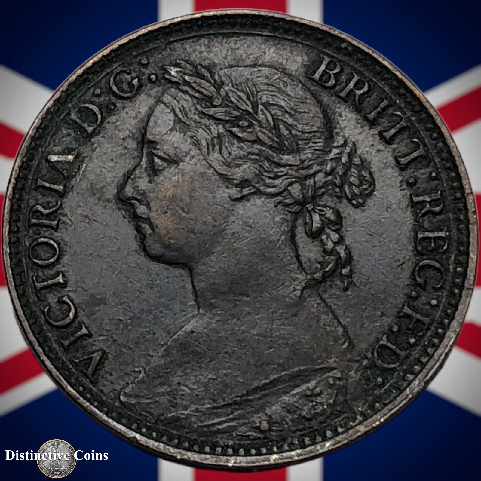 Great Britain 1881 H Farthing 1/4d GB3939