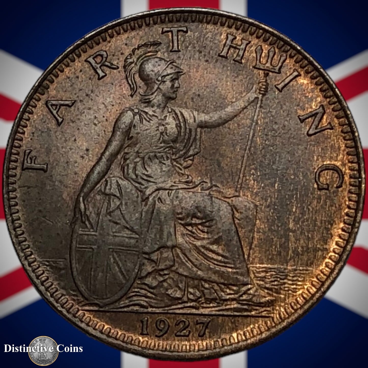 Great Britain 1927 Farthing 1/4d GB4851