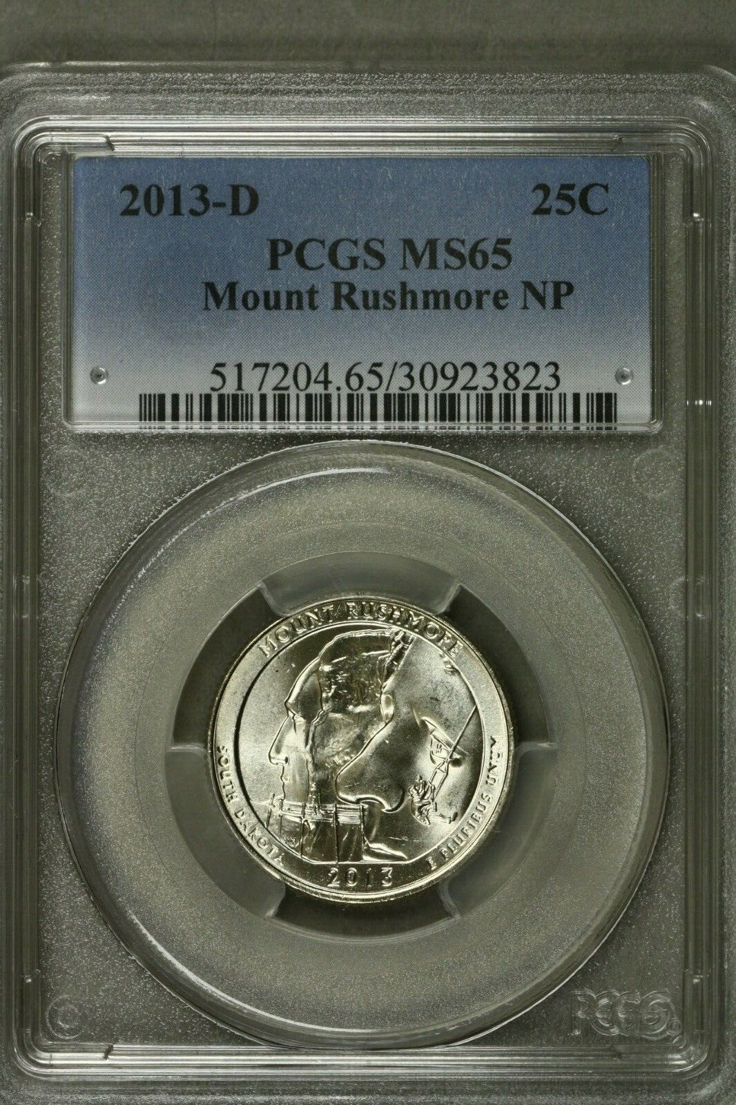 Washington Quarter - 25 Cents 2013-D Mount Rushmore NP  PCGS MS65   S48
