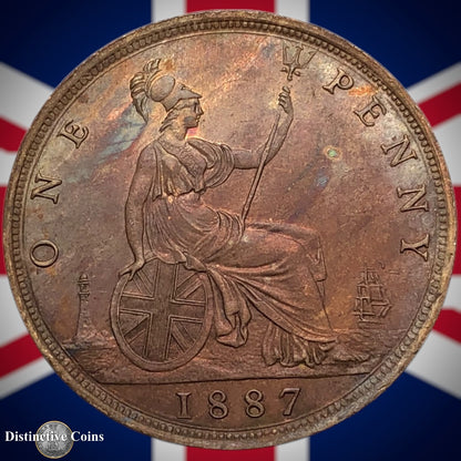 Great Britain 1887 Penny 1d GB6479