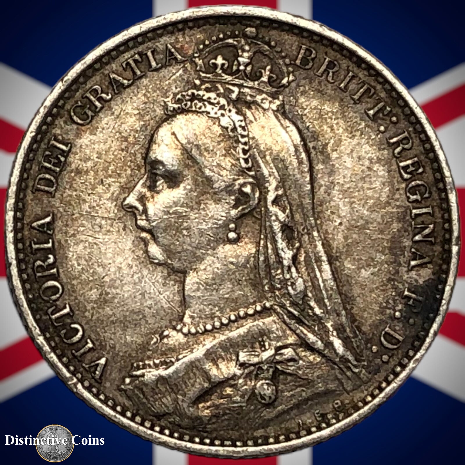 Great Britain 1887 Six Pence GB2684