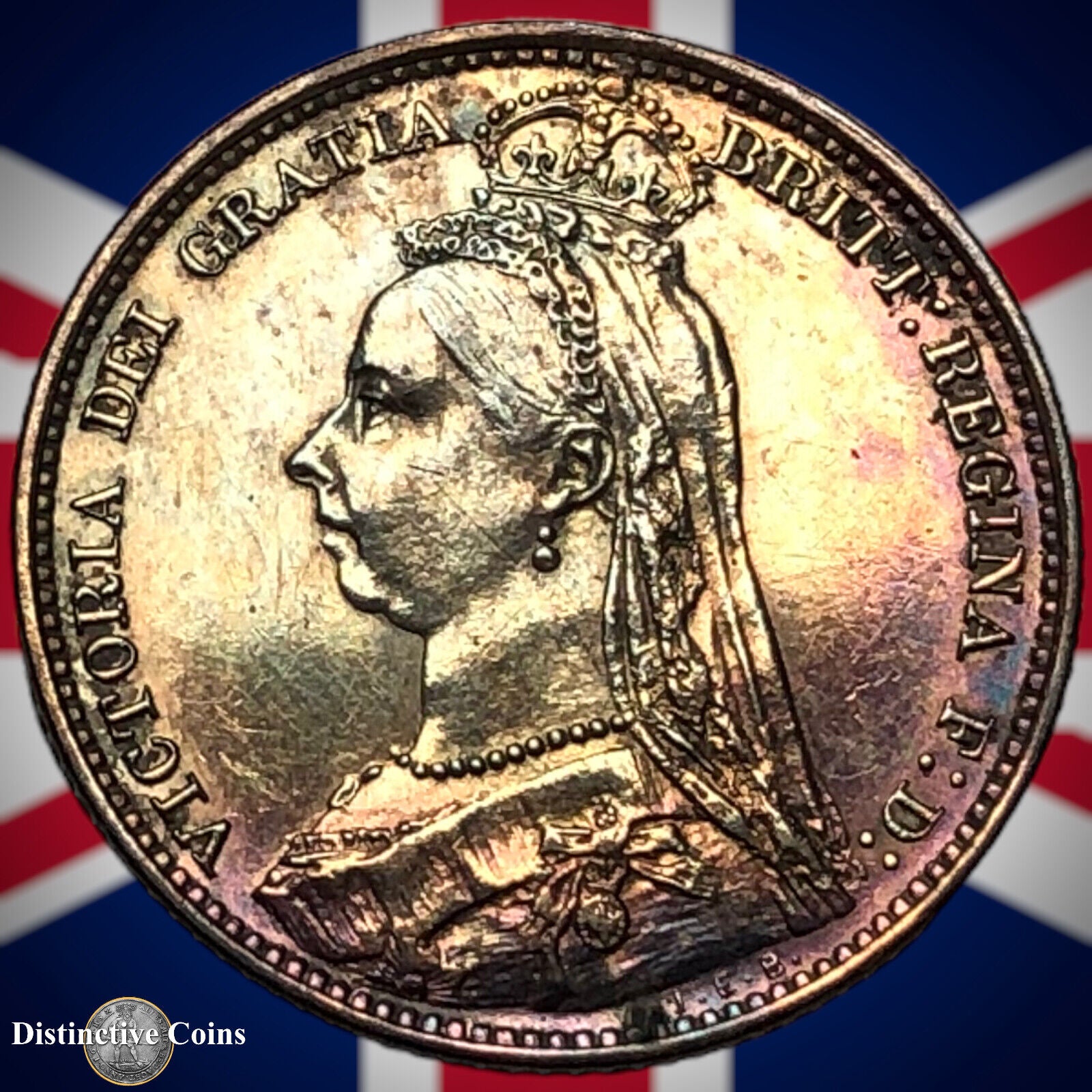 Great Britain 1891 Six Pence GB2756