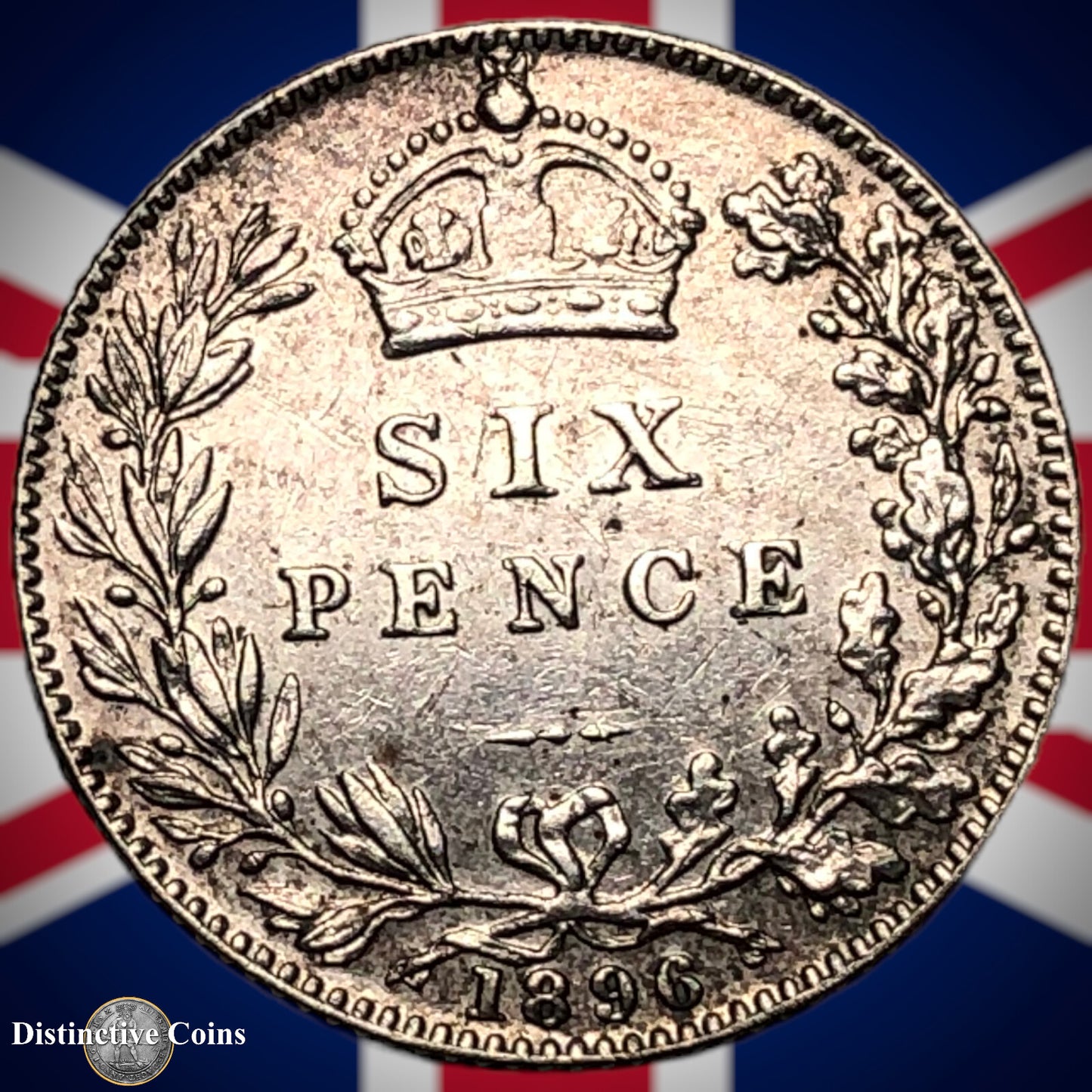 Great Britain 1896 Six Pence GB2786