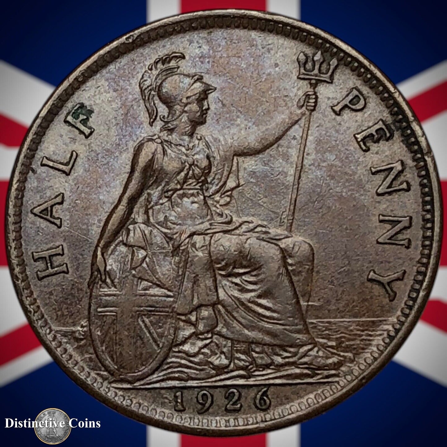 Great Britain 1926 Half Penny 1/2d GB5922