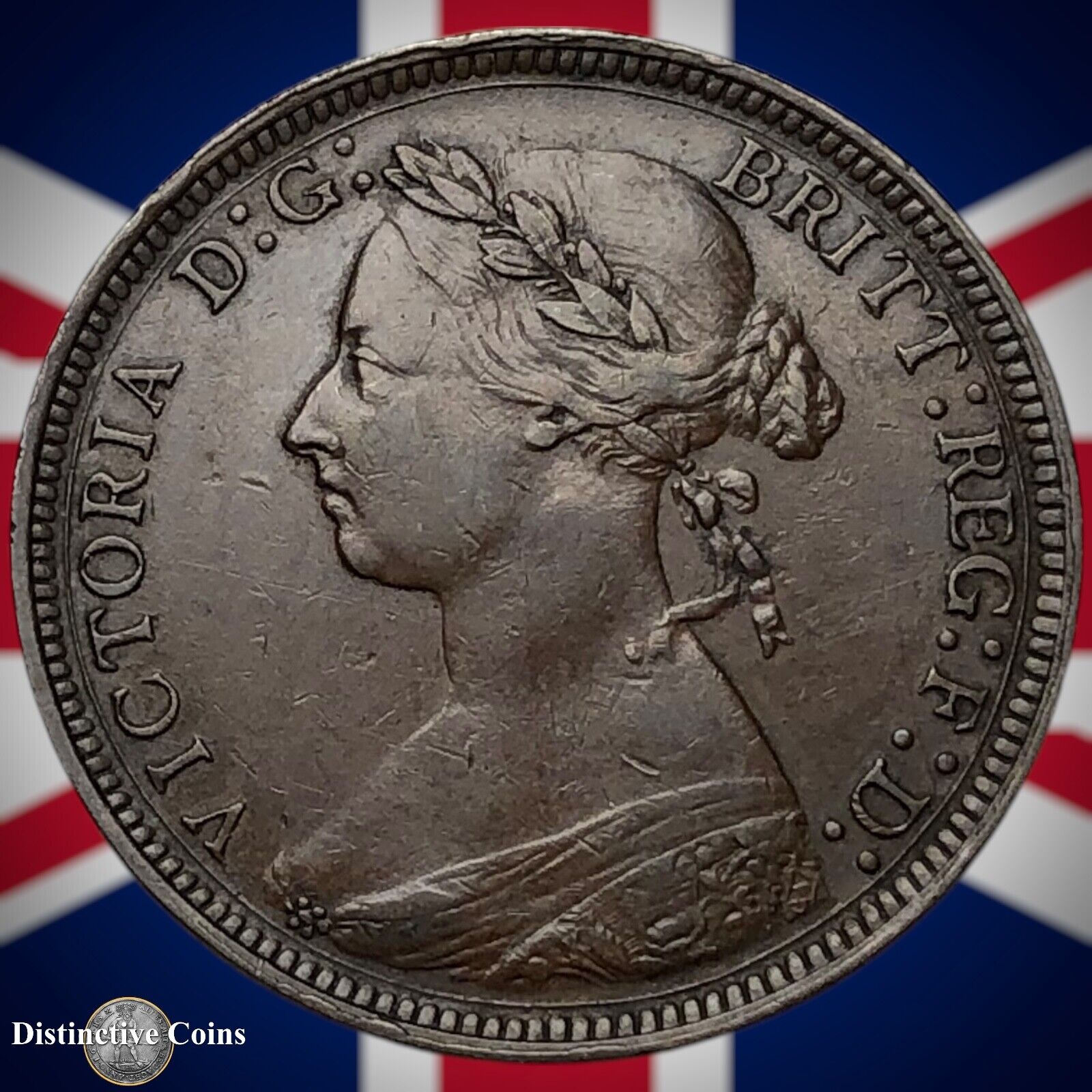 Great Britain 1888 Half Penny 1/2d GB5636