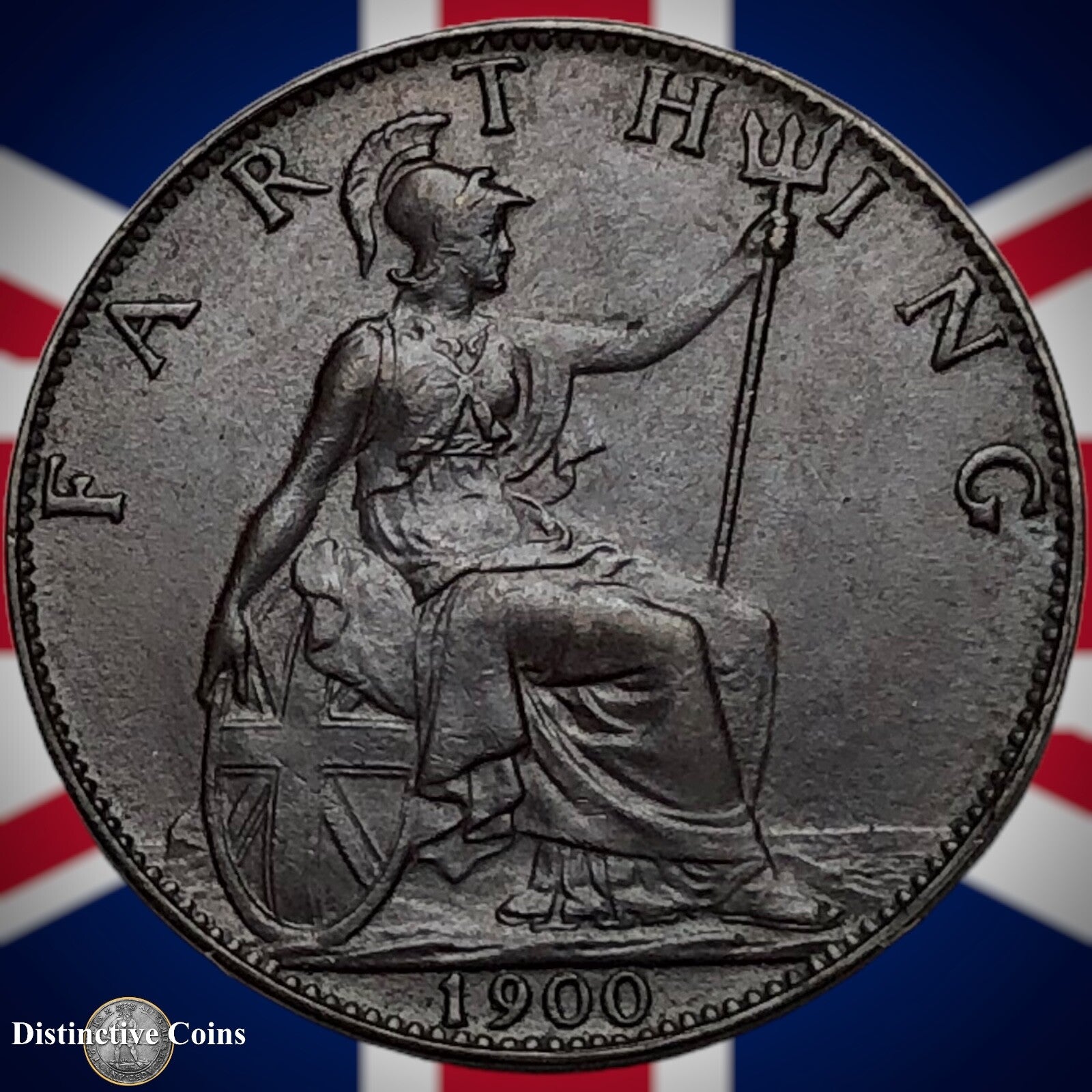 Great Britain 1900 Farthing 1/4d GB4477