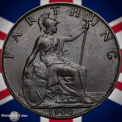 Great Britain 1900 Farthing 1/4d GB4477