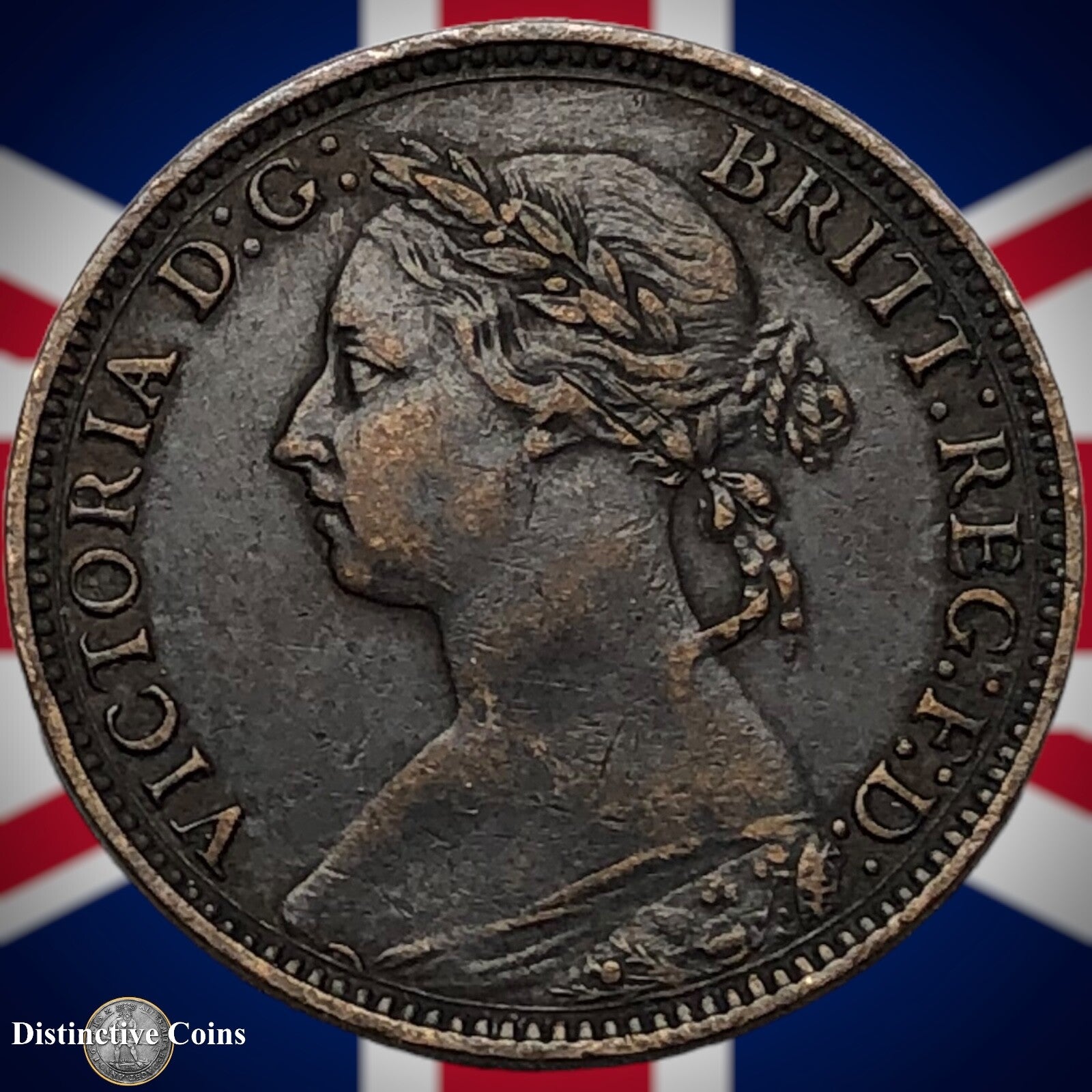 Great Britain 1881 H Farthing 1/4d GB3882