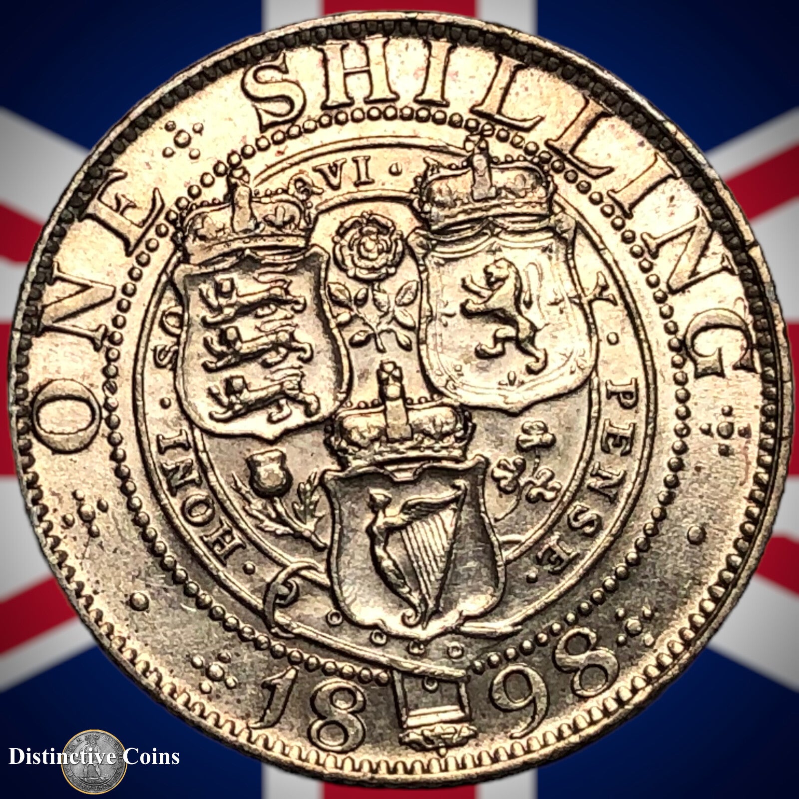Great Britain 1898 British One Shilling GB0687