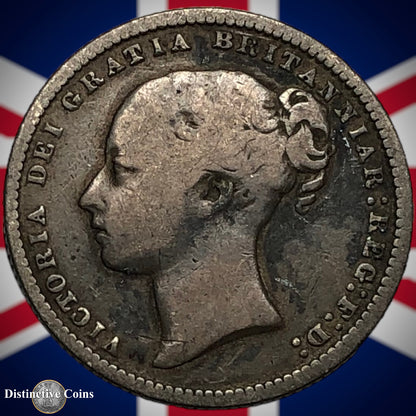 Great Britain 1874 British One Shilling GB0344