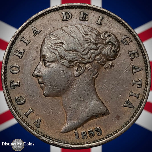 Great Britain 1853 Half Penny 1/2d GB5260