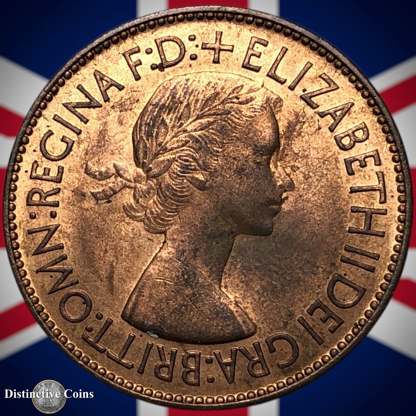 Great Britain 1953 Penny 1d GB7352