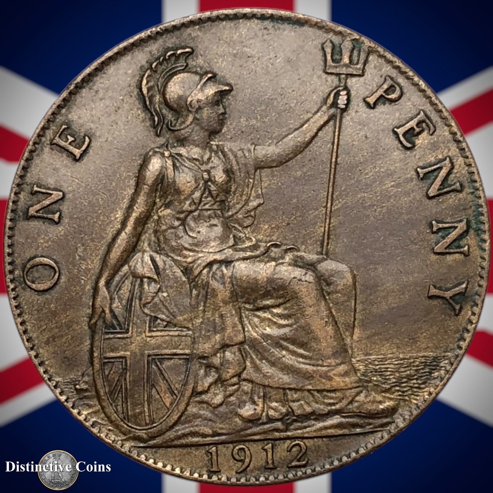 Great Britain 1912 Penny 1d GB6765