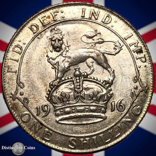 Great Britain 1916 One Shilling GB0977