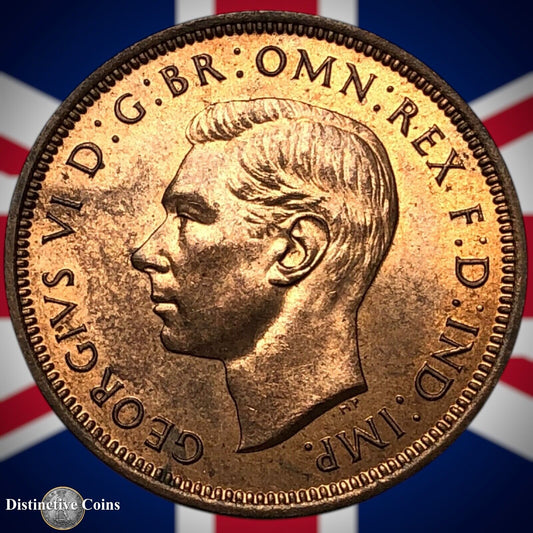 Great Britain 1938 Half Penny 1/2d GB6015