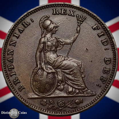 Great Britain 1831 Farthing 1/4d GB3364