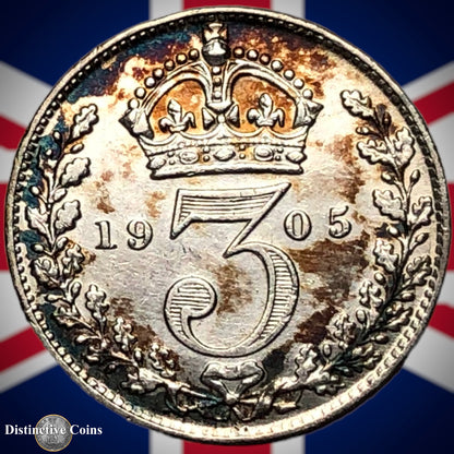 Great Britain 1905 Three Pence GB2103