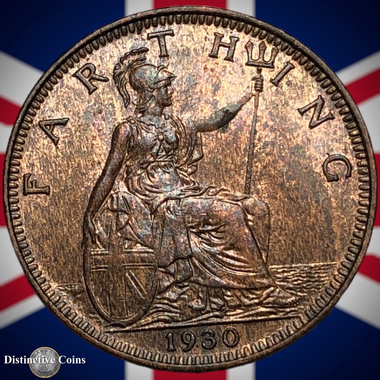 Great Britain 1930 Farthing 1/4d GB4892